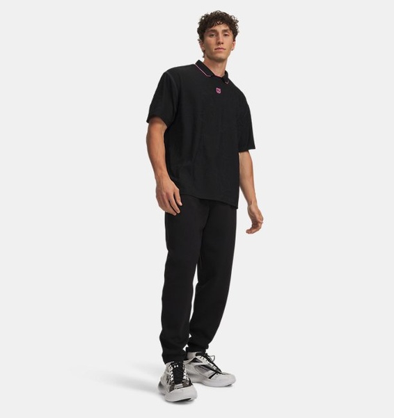 Siyah Ua Unstoppable Flc Joggers