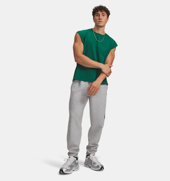 Siyah Ua Unstoppable Flc Joggers