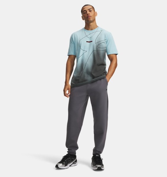 Siyah Ua Unstoppable Flc Joggers