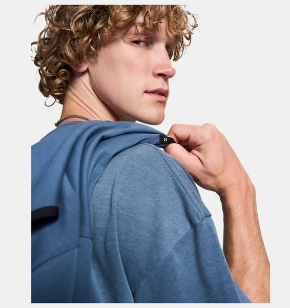 Gri Erkek UA Unstoppable Fleece Textured Ceket