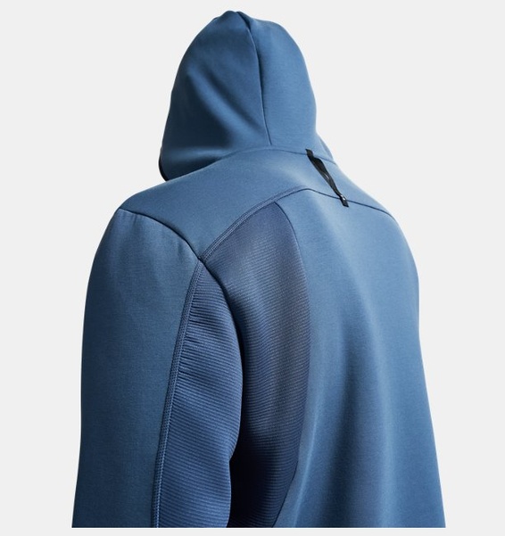 Gri Erkek UA Unstoppable Fleece Textured Ceket