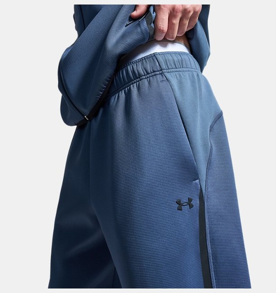 Gri Erkek UA Unstoppable Fleece Textured Eşofman Altı