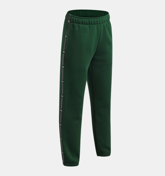 Yeşil Erkek Çocuk UA Icon Fleece Taped Eşofman Altı