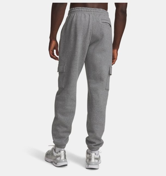 Gri Erkek UA Rival Fleece Cargo Eşofman Altı