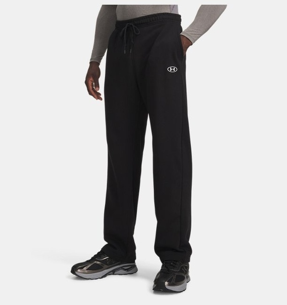 Siyah Erkek UA Rival Fleece Eşofman Altı