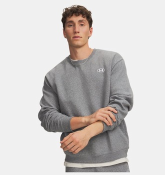 Erkek UA Rival Fleece Crew Sweatshirt