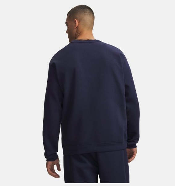 Mavi Erkek UA Rival Fleece Crew Sweatshirt
