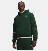 Erkek UA Icon Fleece Taped Hoodie Sweatshirt