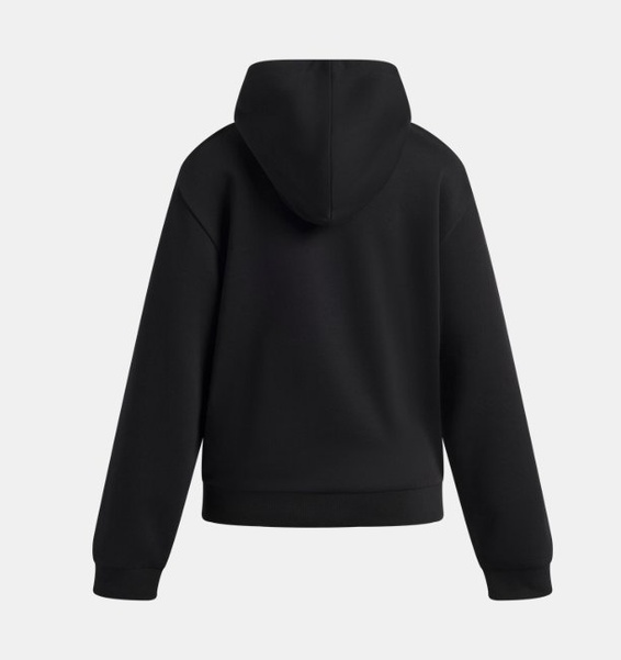 Siyah Kız Çocuk UA Rival Fleece Hoodie Sweatshirt