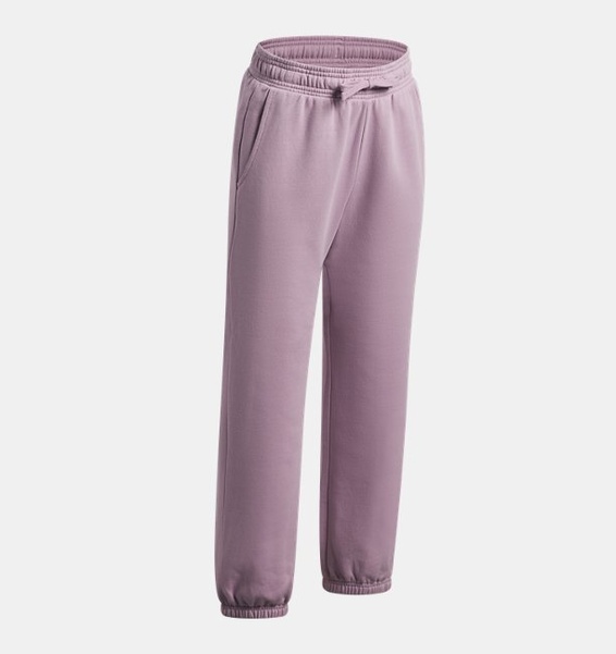 Pembe Kız Çocuk UA Rival Fleece Eşofman Altı