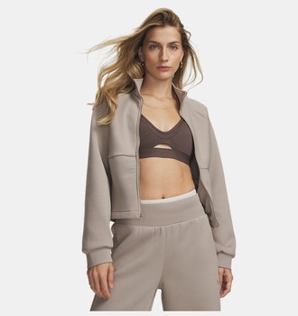 Kadın UA Unstoppable Fleece Rib Ceket