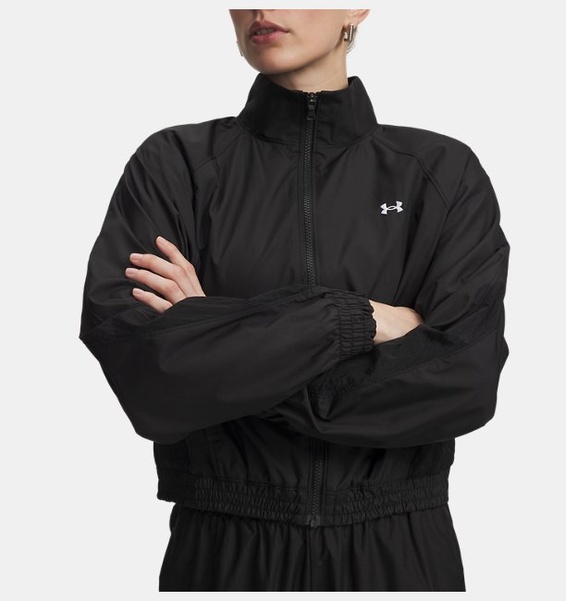 Siyah Kadın UA Icon Woven Ceket