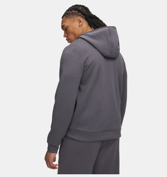 Gri Erkek UA Armour Fleece Sweatshirt