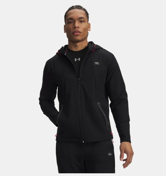Siyah Erkek UA Utility Woven Winterized Ceket