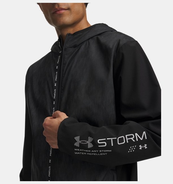 Siyah Erkek UA Velociti Coldweather Storm Ceket