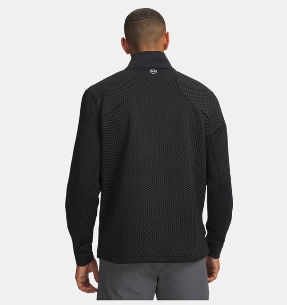 Siyah Erkek UA Drive Pro Hybrid Yarım Fermuarlı Sweatshirt