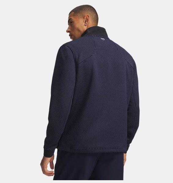 Mavi Erkek UA Drive Pro Hybrid Yarım Fermuarlı Sweatshirt