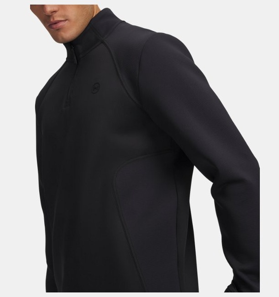 Siyah Ua Drive Midlayer 1/4 Zip