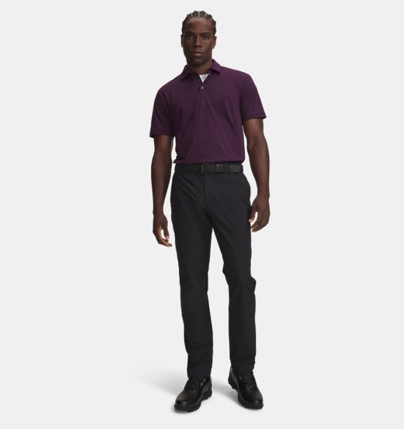 Siyah Erkek UA Matchplay Tapered Pantolon