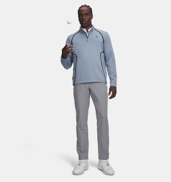 Gri Erkek UA Matchplay Tapered Pantolon