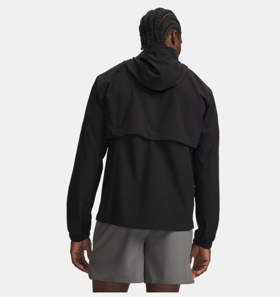 Siyah Erkek UA Velociti Hooded Ceket
