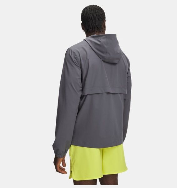 Gri Erkek UA Velociti Hooded Ceket