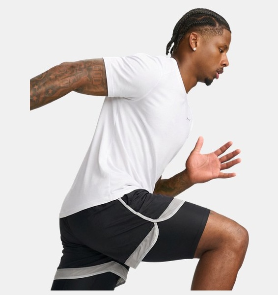 Beyaz Erkek UA The Bouncy T-Shirt