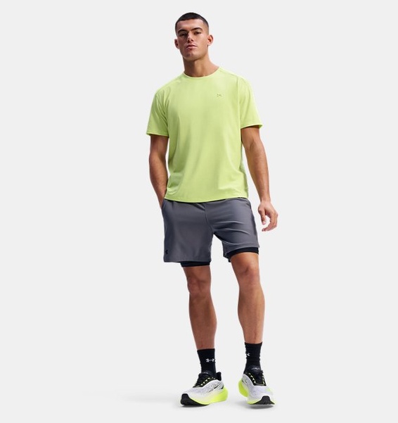 Yeşil Erkek UA The Bouncy T-Shirt