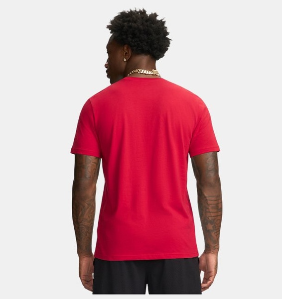 Kırmızı Erkek UA The Bouncy T-Shirt