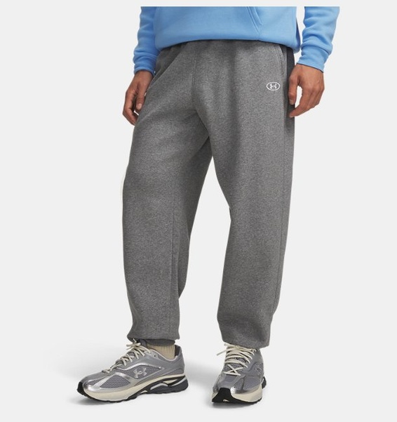 Gri Erkek UA Rival Fleece Eşofman Altı