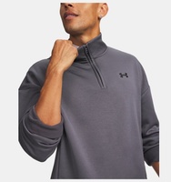 Erkek UA Armour Fleece 1/4 Zip Sweatshirt