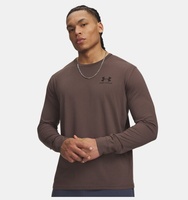Erkek UA Sportstyle Left Chest Uzun Kollu T-shirt