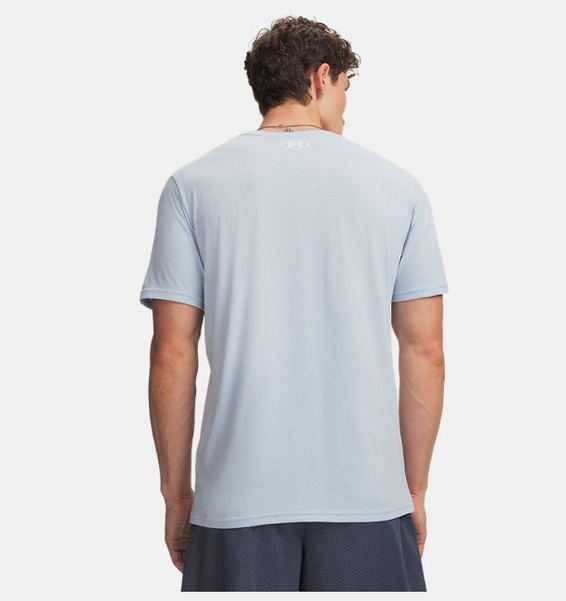 Siyah Erkek UA Left Chest Lockup Kısa Kollu T-shirt