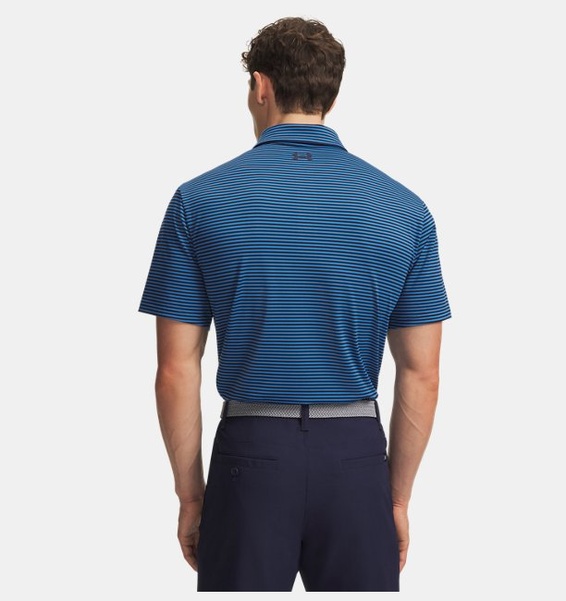 Mavi Erkek UA Playoff 3.0 Stripe Polo