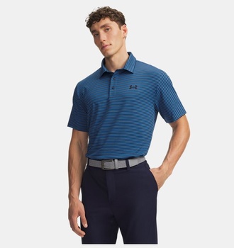 Erkek UA Playoff 3.0 Stripe Polo