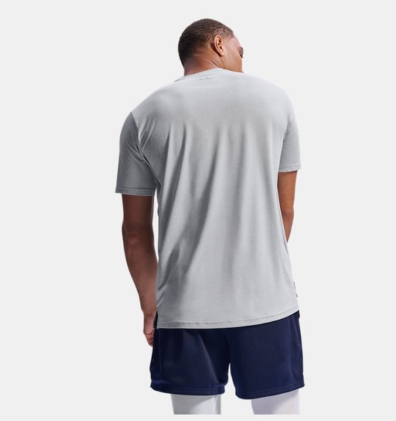 Gri Erkek UA Vanish Energy Kısa Kollu T-shirt