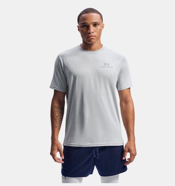 Gri Erkek UA Vanish Energy Kısa Kollu T-shirt