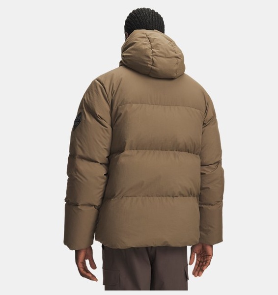 Kahverengi Erkek UA Limitless Down Mont