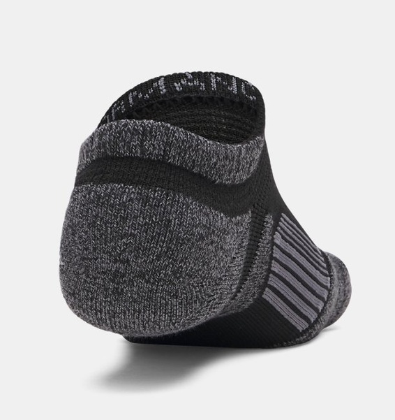 Siyah Unisex UA Perf Tech Pro 3'lü Çorap