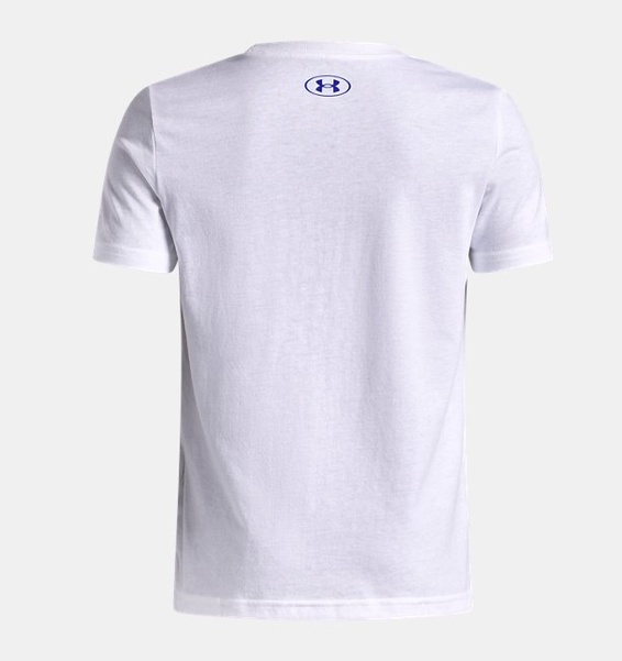 Siyah Erkek Çocuk UA Logo Wordmark T-shirt