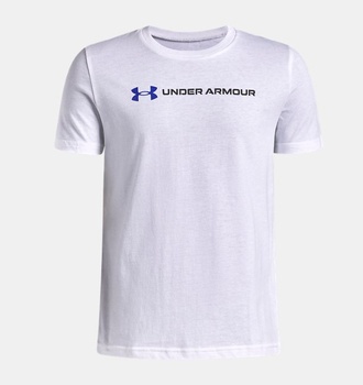 Erkek Çocuk UA Logo Wordmark T-shirt