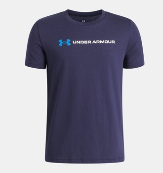 Erkek Çocuk UA Logo Wordmark T-shirt