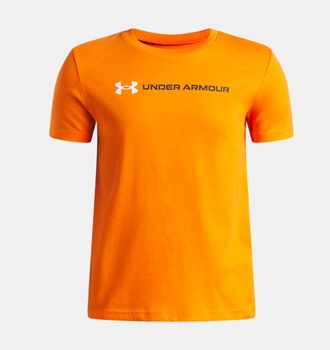 Erkek Çocuk UA Logo Wordmark T-shirt