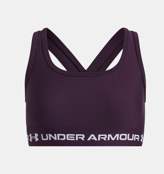 Mor Kız Çocuk UA Crossback Spor Sütyeni