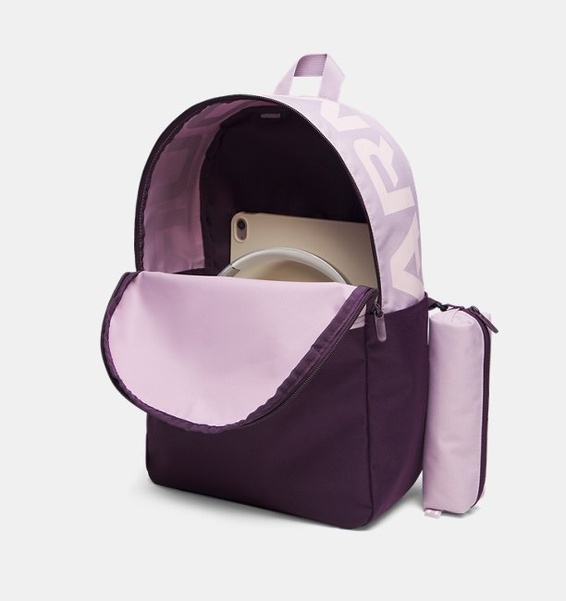 Siyah Çocuk UA Essential Printed Sırt Çantası