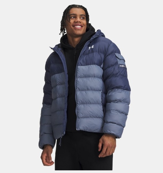 Gri Erkek UA Sportswear Puffer Mont