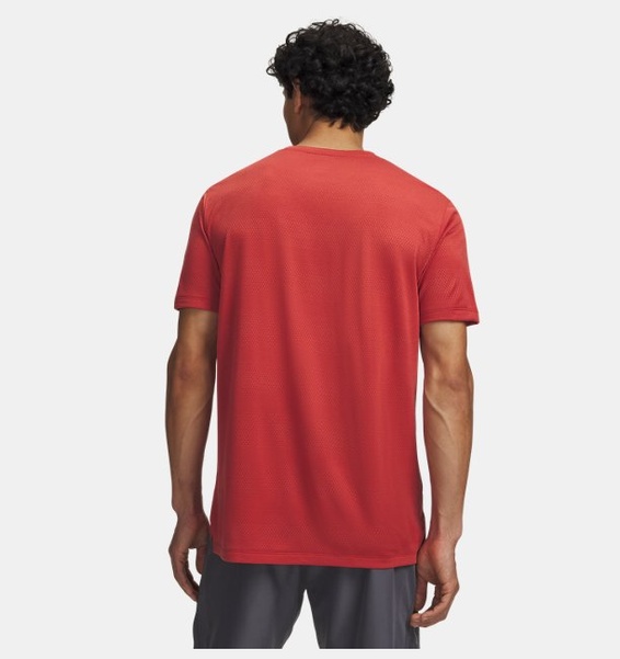 Kırmızı Erkek UA Velociti Kısa Kollu T-Shirt