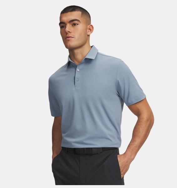 Mavi Erkek UA Drive Bonded Polo T-Shirt