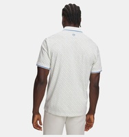 Erkek UA Armourdry Print Rib Polo T-shirt