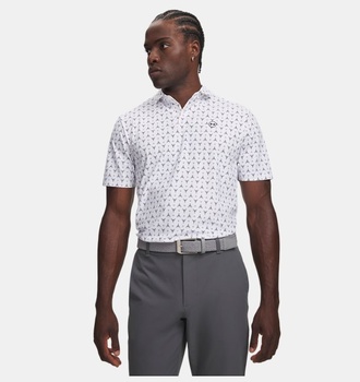 Erkek UA Drive Chill Baskılı Polo T-Shirt